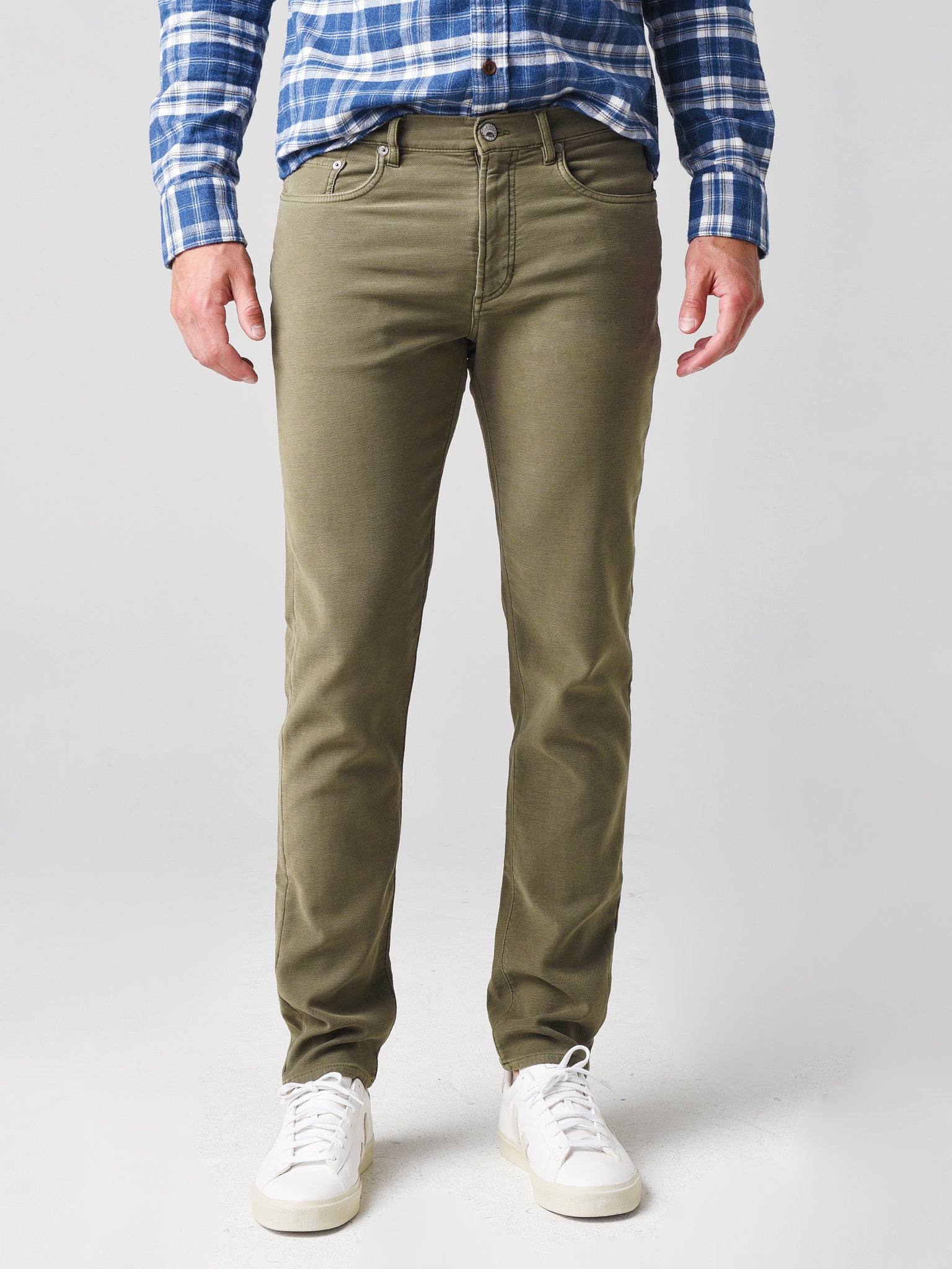 Faherty Brand Men’s Stretch Terry 5-Pocket Pant - Saint Bernard