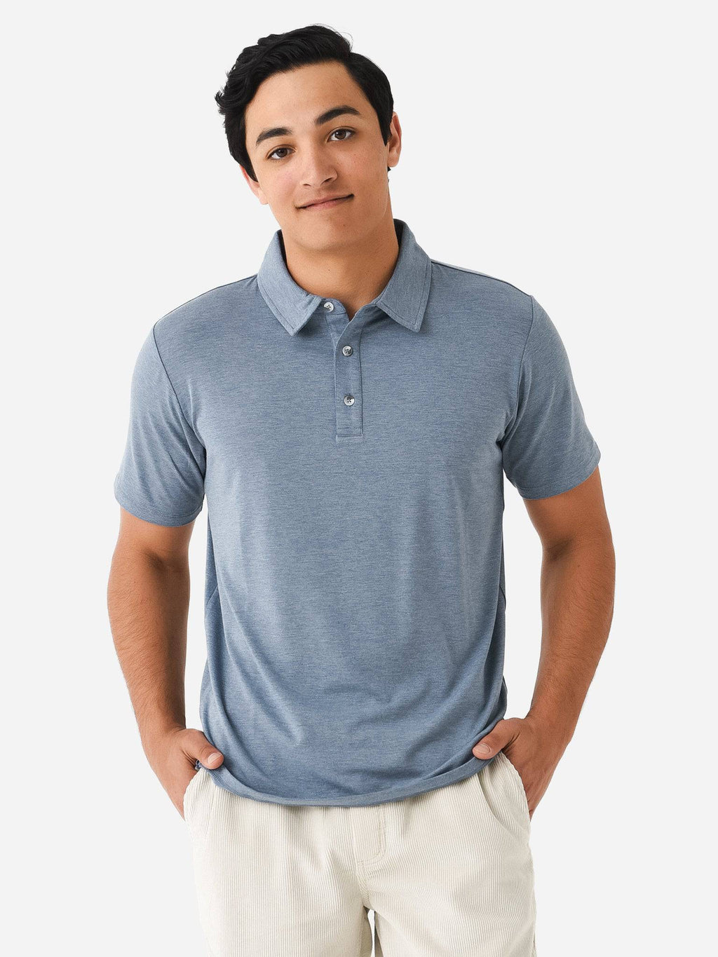 Free Fly Men's Bamboo Flex Polo - Saint Bernard