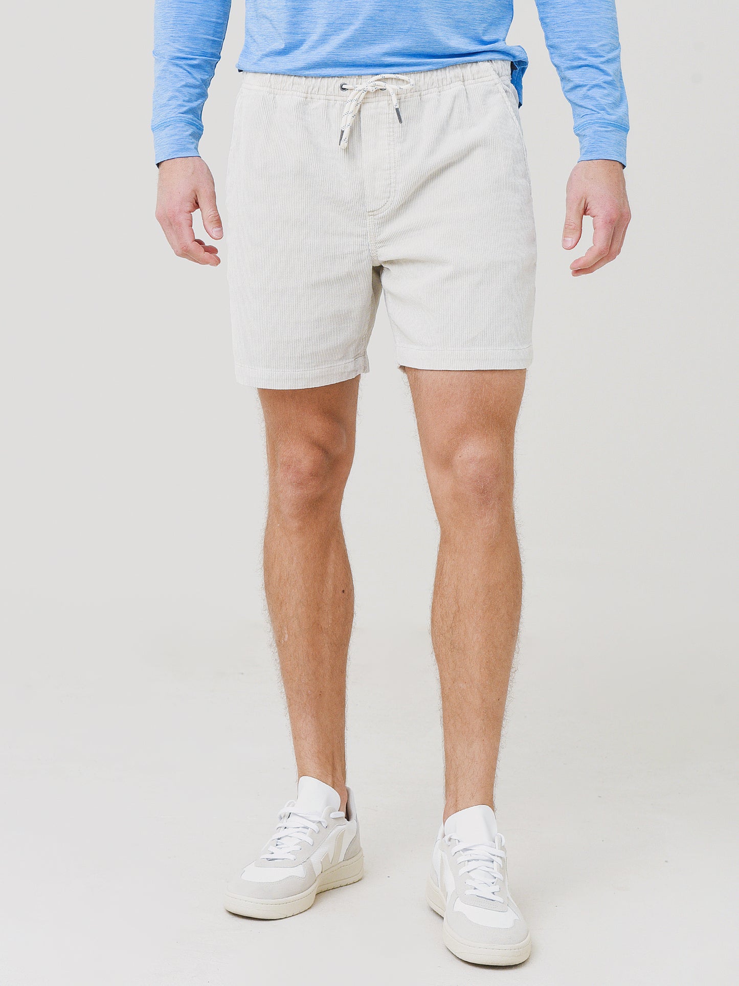 Faherty Brand Men's Pull-On Cord 6" Short - Saint Bernard