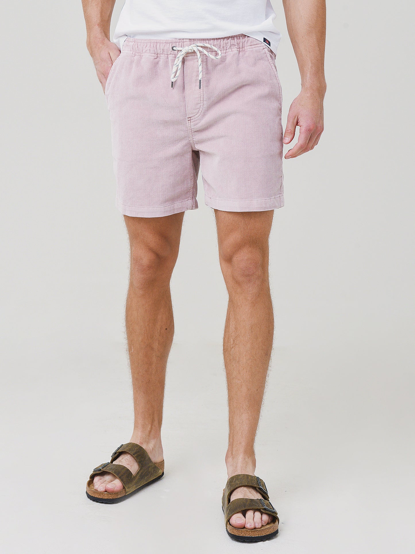 Faherty Brand Men's Pull-On Cord 6" Short - Saint Bernard