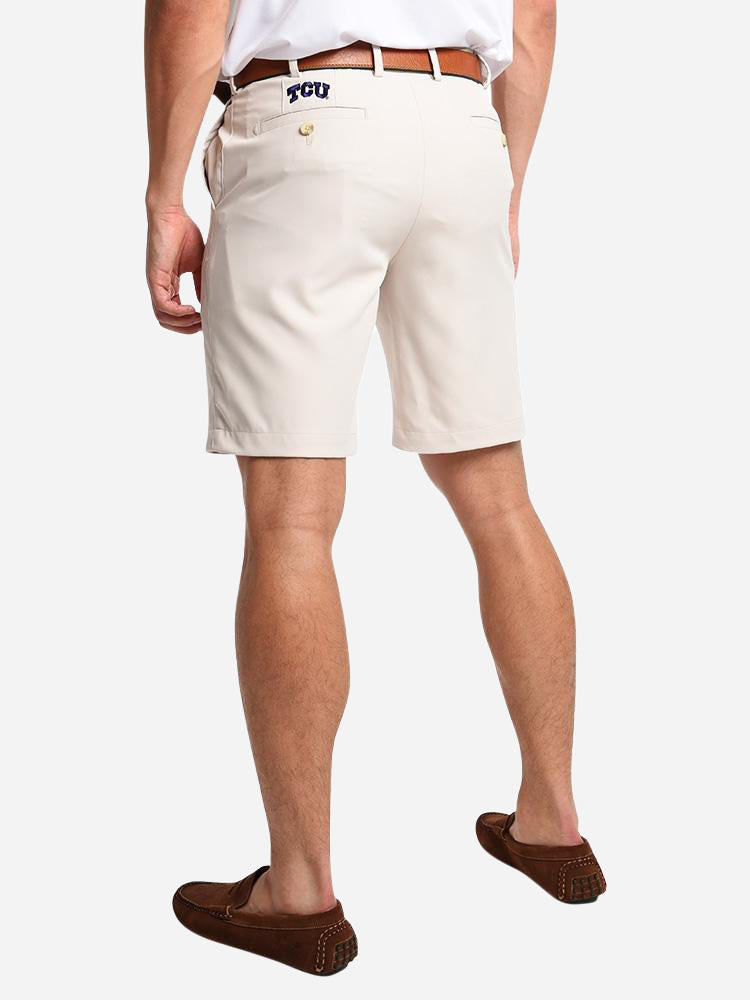Peter Millar Men's Collegiate Salem High Drape Performance Short - Saint Bernard