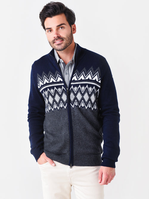 Kjus Men's Calerina Mid-Layer Jacket - Saint Bernard
