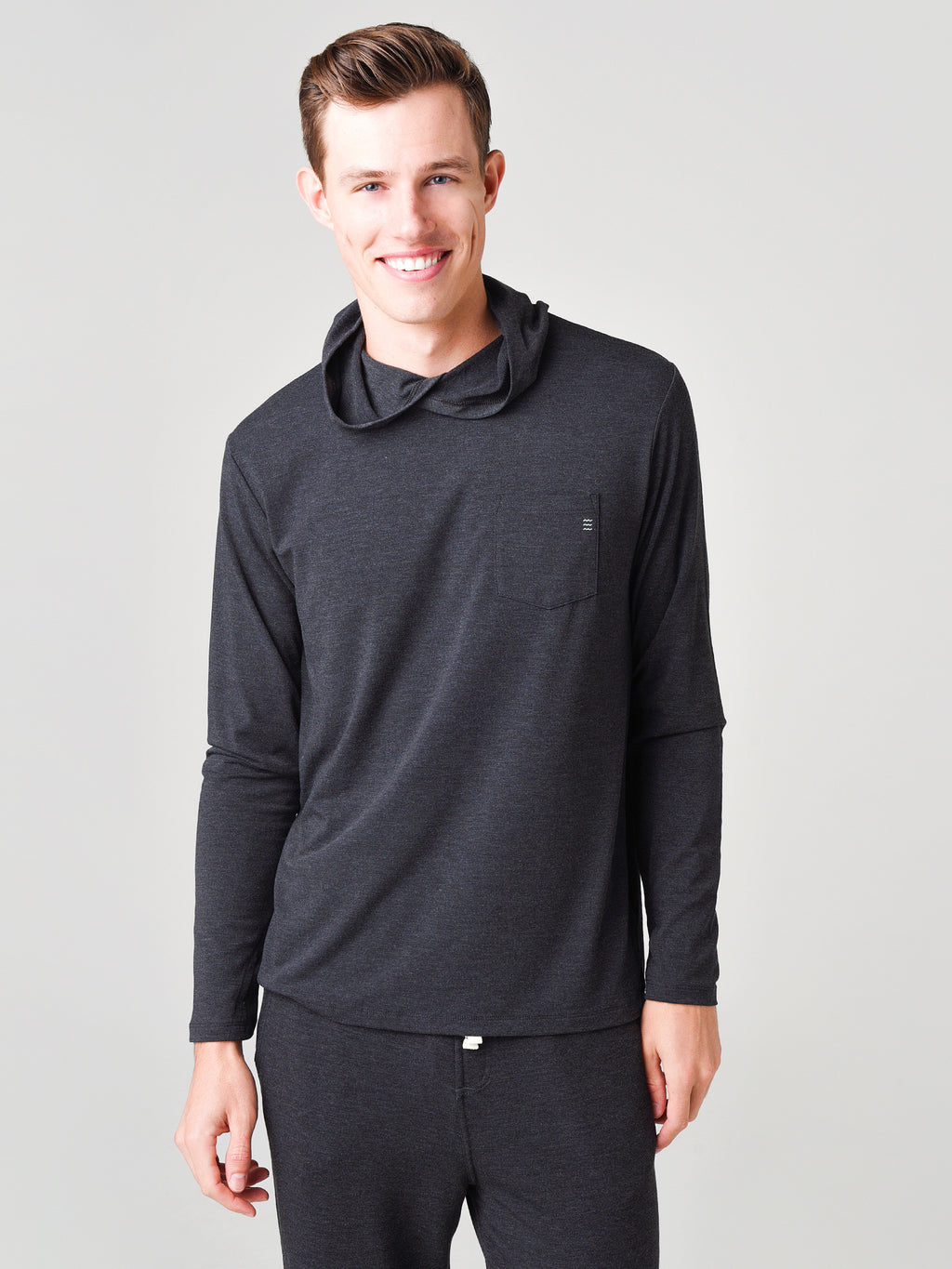 Free Fly Men's Bamboo Crossover Hoody - Saint Bernard