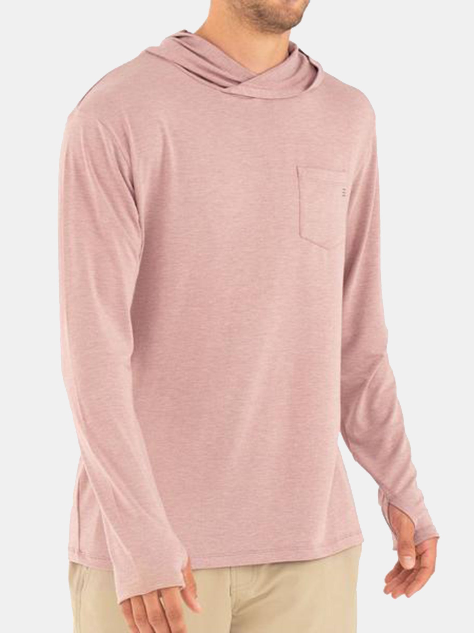 Free Fly Men's Bamboo Crossover Hoody - Saint Bernard