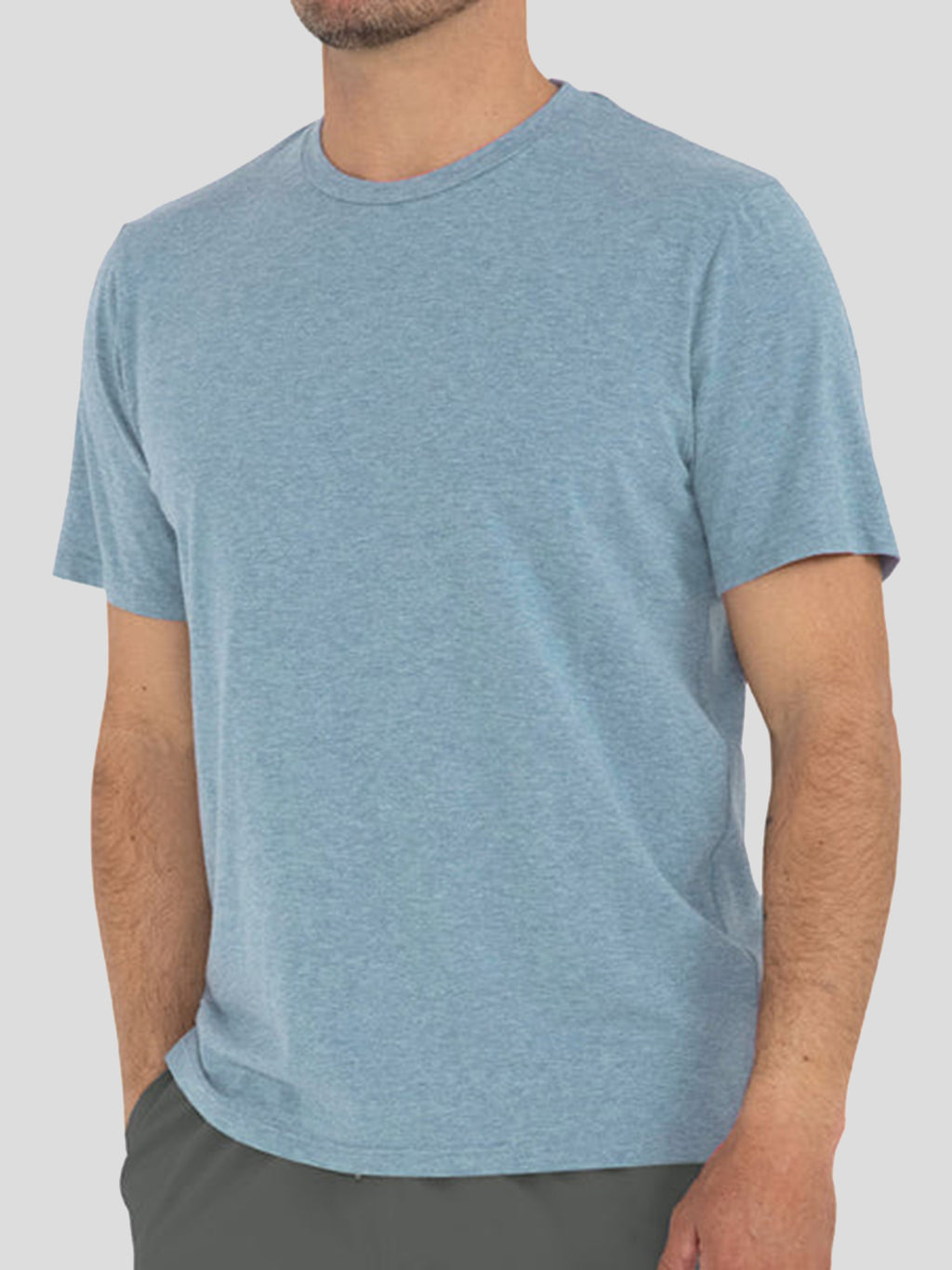 Free Fly Men's Bamboo Current Tee - Saint Bernard