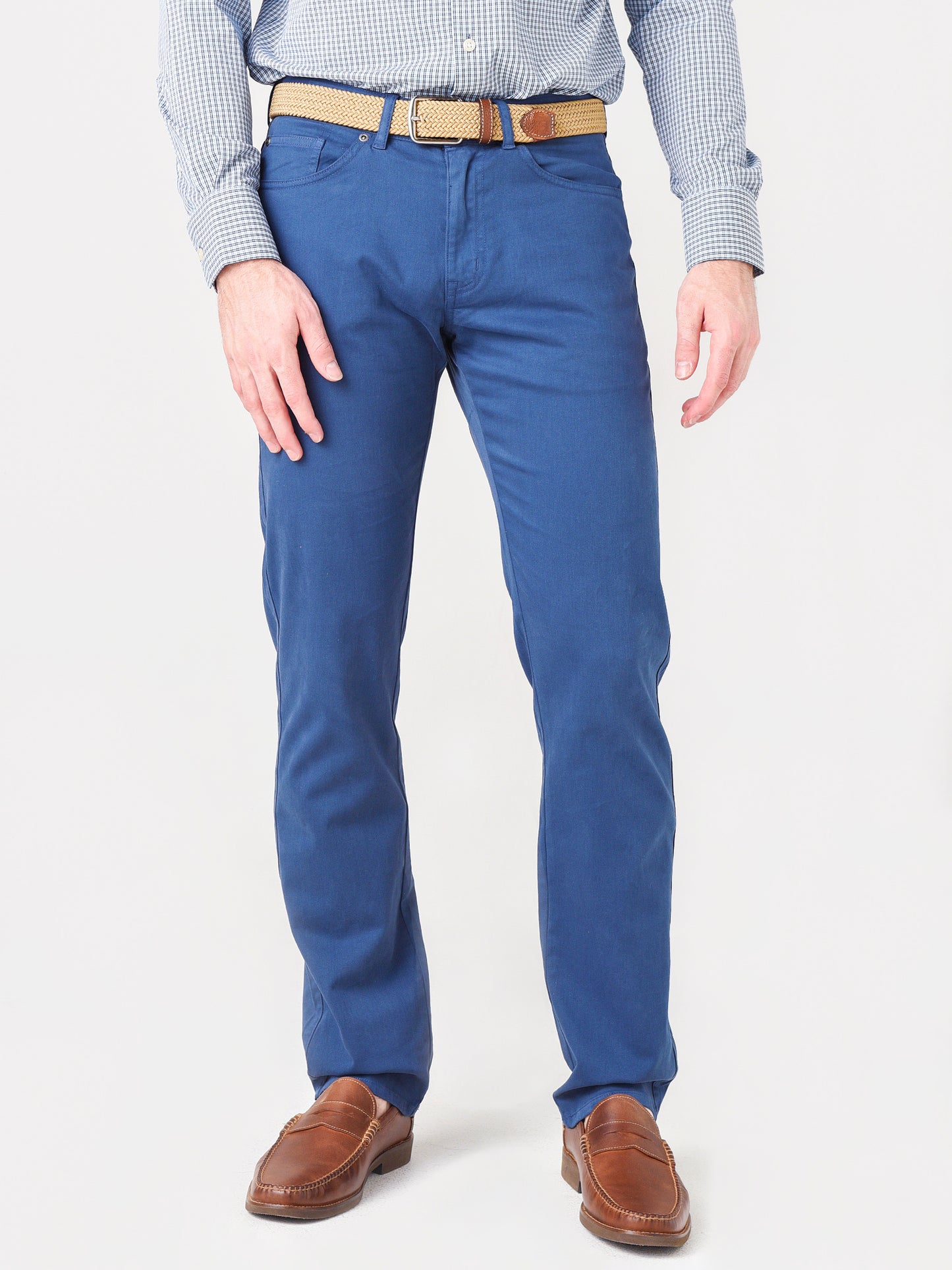 Peter Millar Crown Men’s Ultimate Sateen Five-Pocket Pant - Saint Bernard