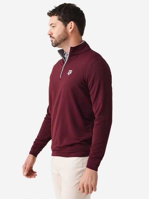 Peter Millar Collegiate Men's Perth Stretch Loop Terry Quarter-Zip