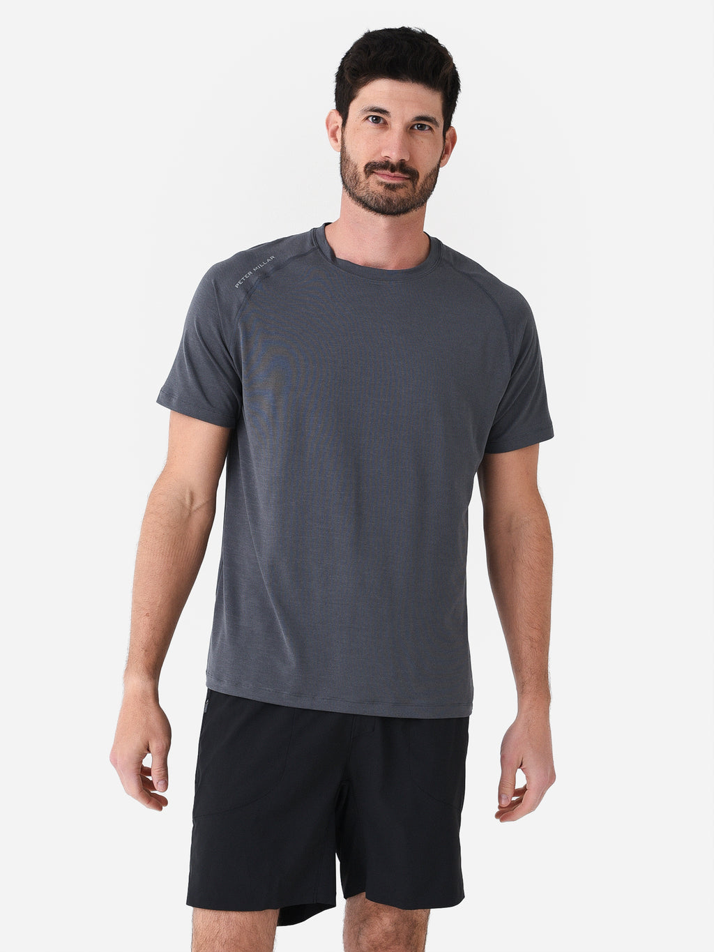 Peter Millar Active Men's Aurora Performance T-Shirt - Saint Bernard