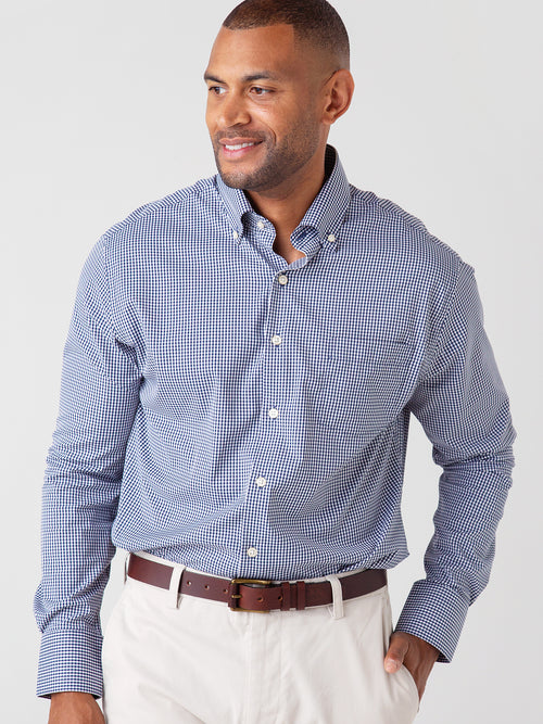 Peter Millar Crown Sport Men’s Mimi Performance Check Sport Shirt