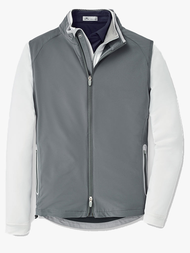 Peter Millar Crown Sport Men’s Zephyr Performance Vest - Saint Bernard