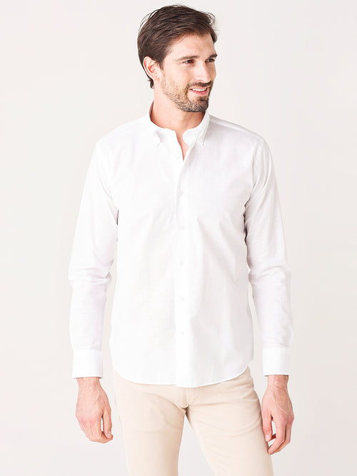 Peter Millar Collection Chambray Solid Shirt