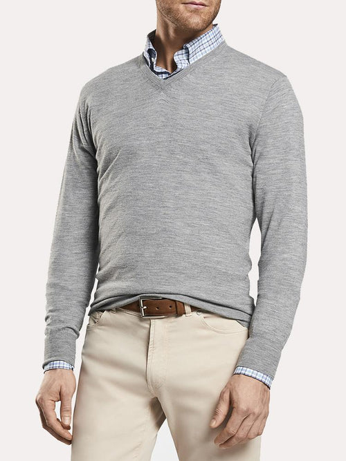 Peter Millar Excursionist Flex V-Neck Sweater