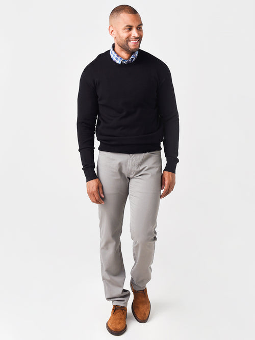 Peter Millar Men's Crown Soft Merino-Silk Crewneck Sweater