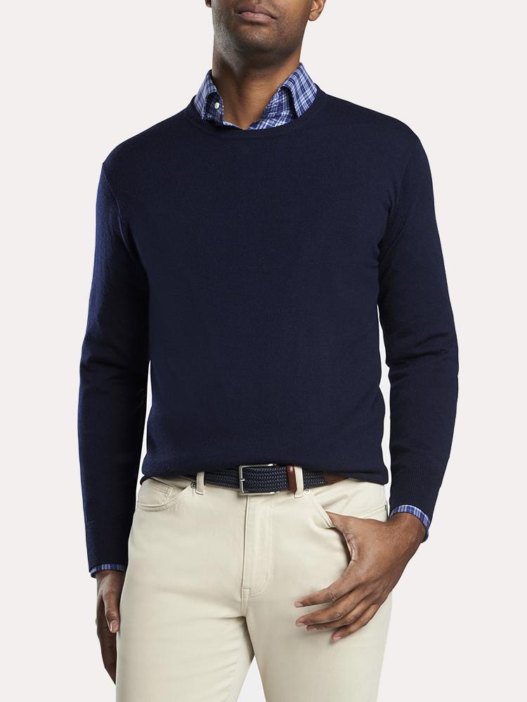 Peter Millar Crown Soft Crew Neck Sweater - Saint Bernard