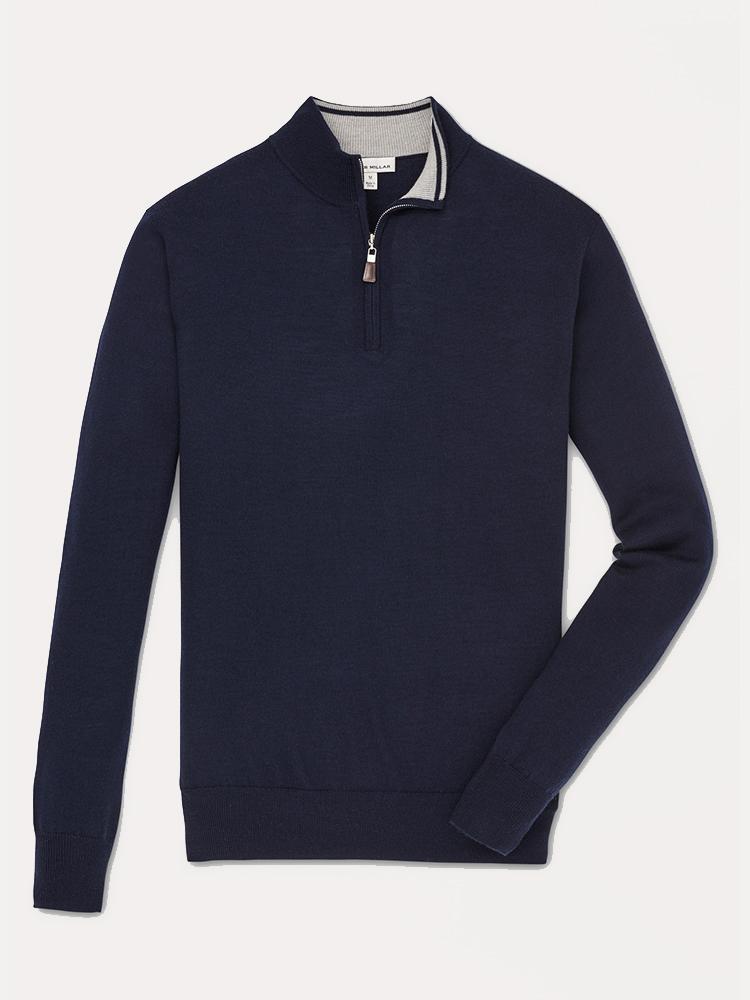 Peter Millar Men's Crown Soft Quarter-Zip Sweater