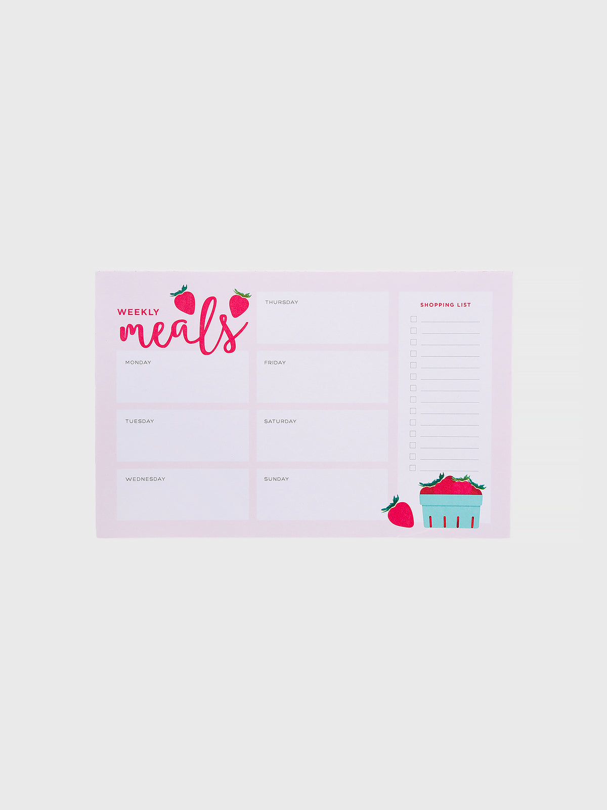 Graphic Anthology Meal Planner - Saint Bernard