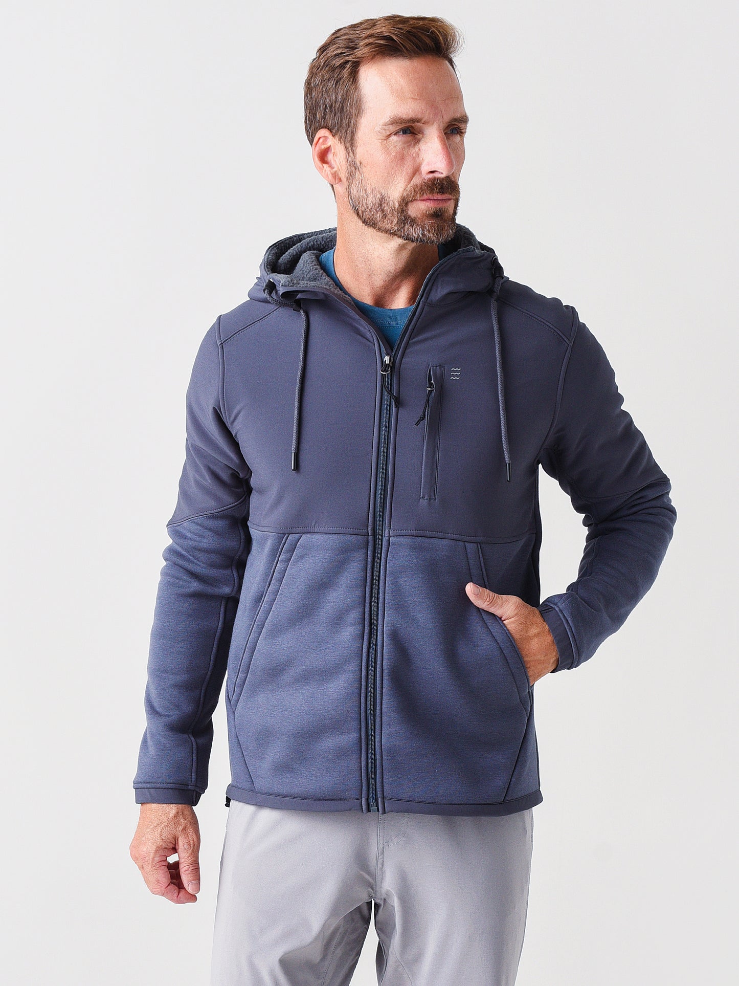 Free Fly Men's Bamboo Sherpa Element Jacket - Saint Bernard