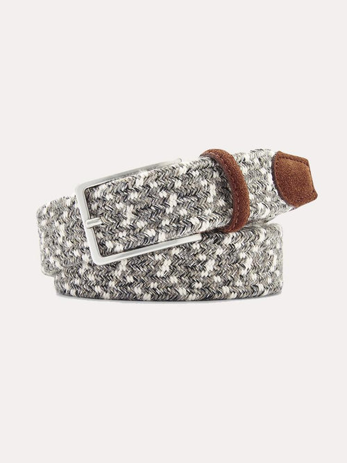 Peter Millar Men's Flannel Diamond Belt