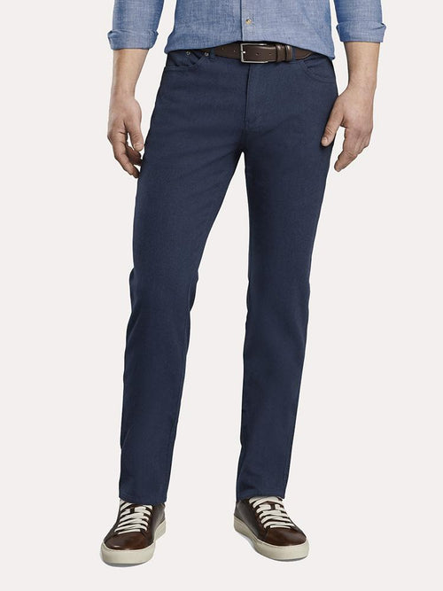 Peter Millar Men's Mountainside Flannel Five-Pocket Pant