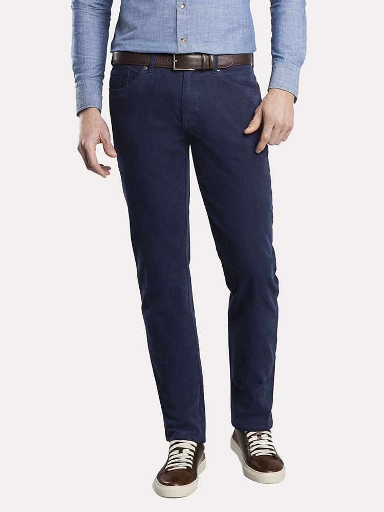 Peter Millar Men's Superior Soft Corduroy Five-Pocket Pant - Saint Bernard
