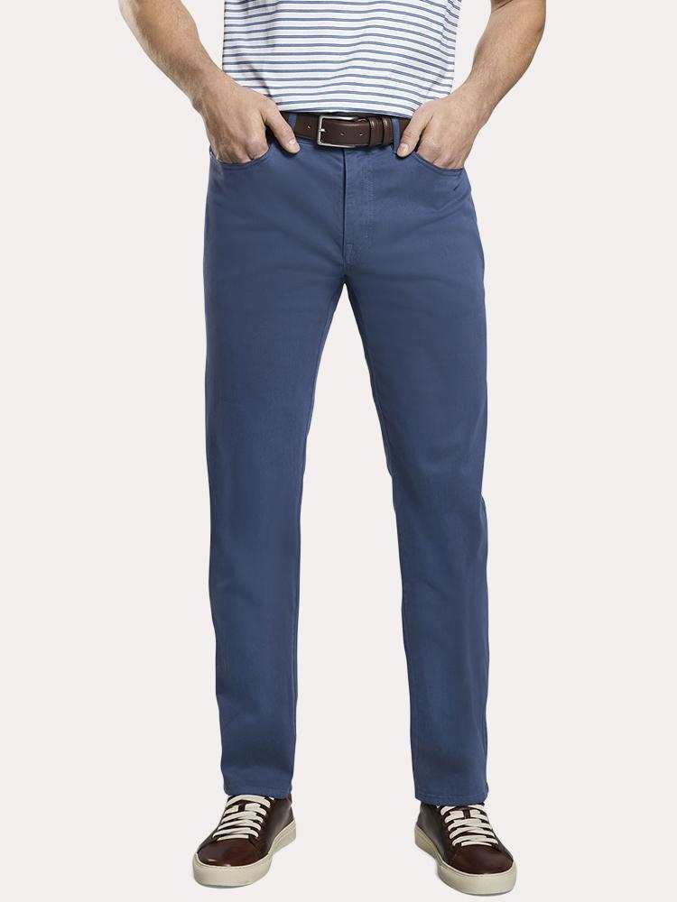 Peter Millar Men's Ultimate Sateen Five-Pocket Pant - Saint Bernard