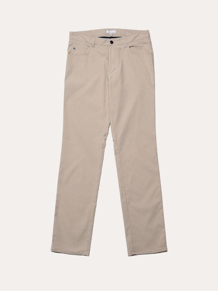Peter Millar Men's Natural Touch Chambray Five-Pocket Pants - Saint Bernard