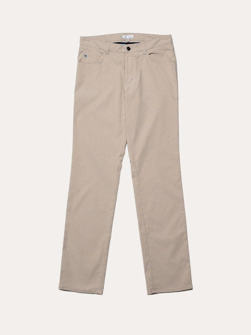 Peter Millar Men's Natural Touch Chambray Five-Pocket Pants