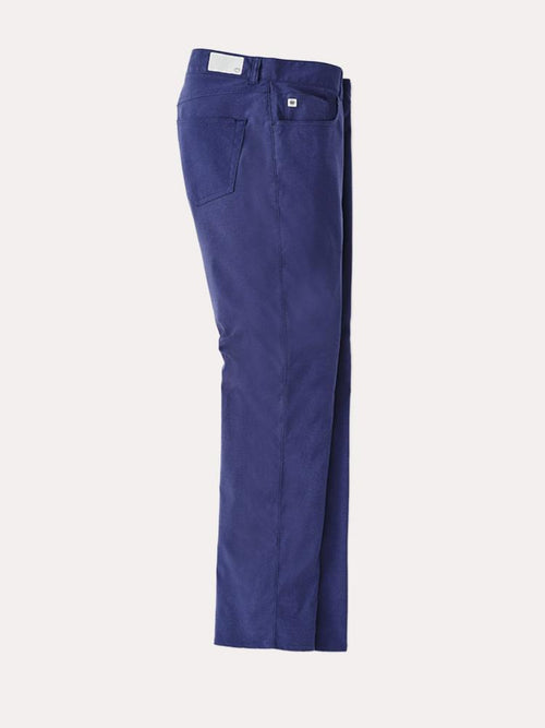 Peter Millar Men's Natural Touch Chambray Five-Pocket Pants