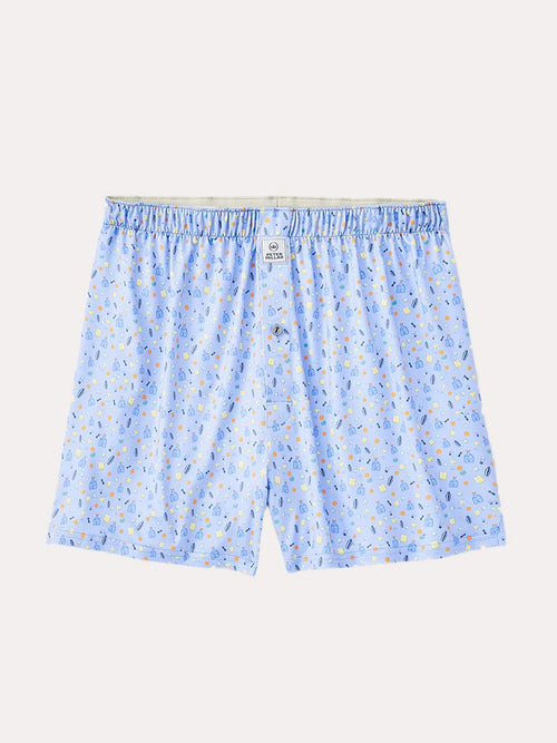 Peter Millar Stretch Jersey Cantina Printed Margarita Boxer
