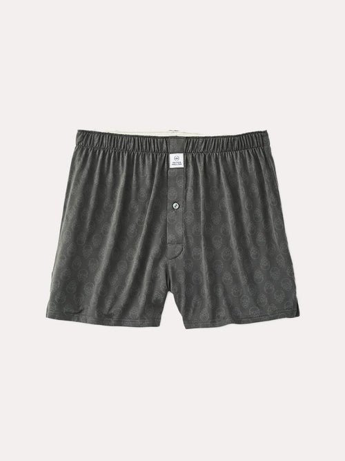Peter Millar Men's Stretch Jersey Carl Skulls Boxer