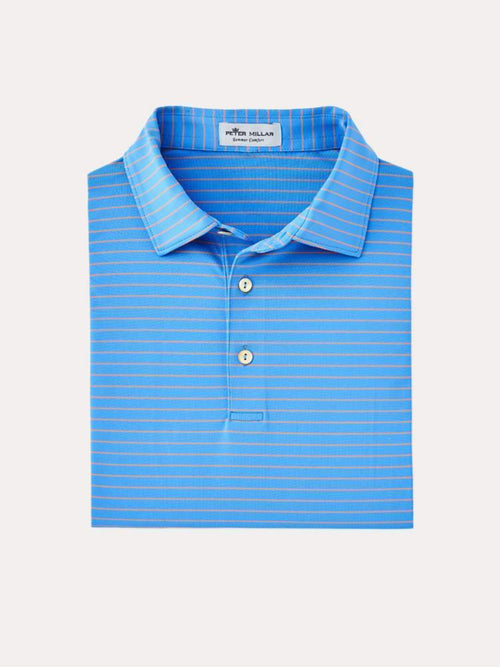 Peter Millar Crafty Stripe Stretch Jersey Polo