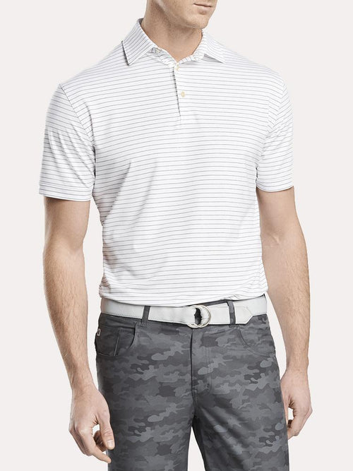 Peter Millar Crafty Stripe Stretch Jersey Polo