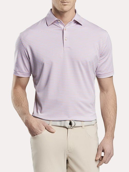 Peter Millar Sweet Stripe Stretch Jersey Polo