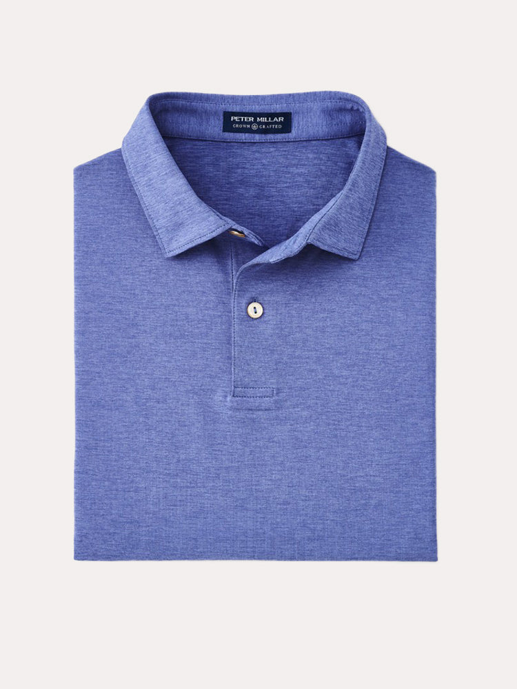 Peter Millar Solid Stretch Jersey Polo - Saint Bernard