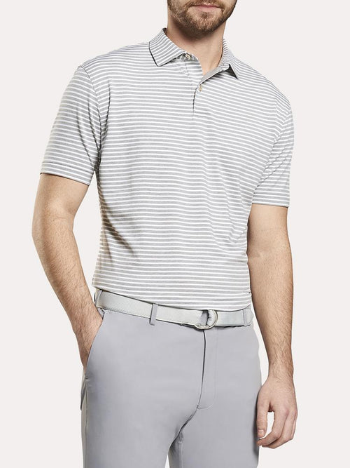 Peter Millar Miles Stripe Stretch Jersey Polo