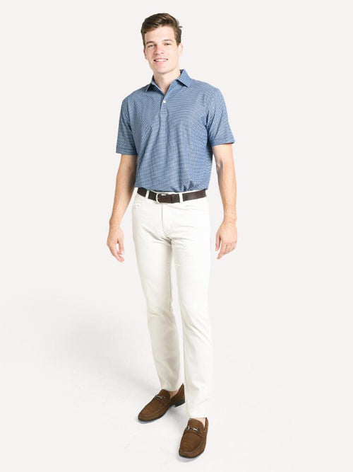 Peter Millar Wonder Printed Birdie Mesh Polo