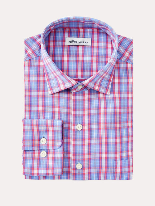Peter Millar Performance Stretch Canyon Woven Shirt