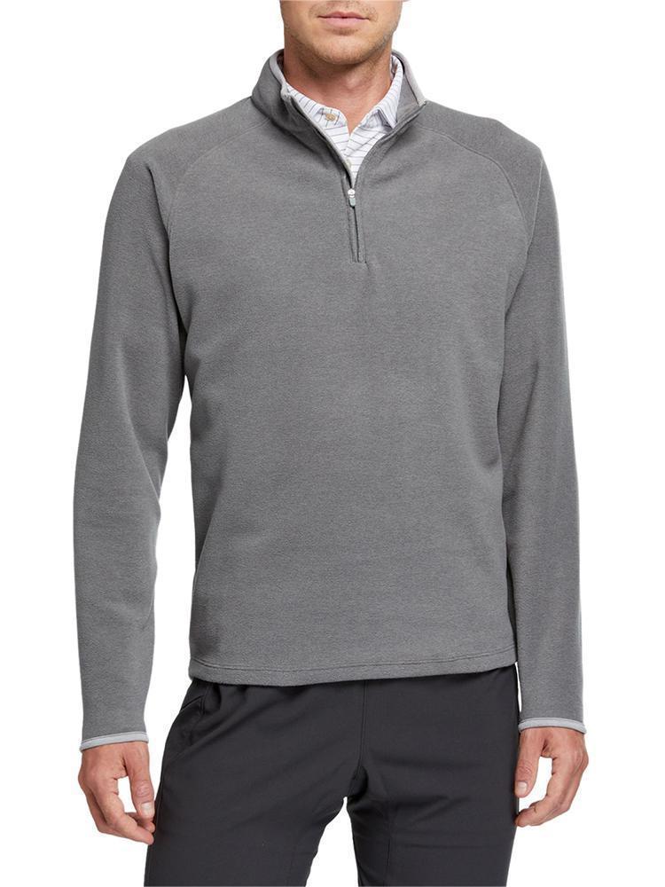 Peter Millar Men's All Day Microfleece Quarter Zip - Saint Bernard