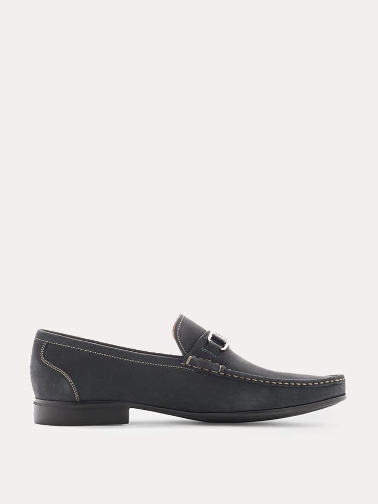 Peter Millar Men's Hyperlight Nubuck Bit loafer - Saint Bernard