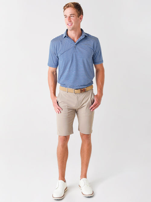 Saint Bernard Men's Edward Stripe Performance Polo