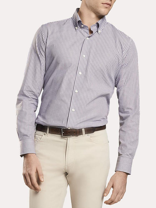 Peter Millar Wintertime Check Sport Shirt