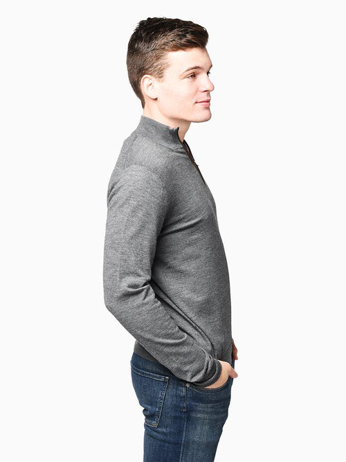 Peter Millar Men’s Excursionist Flex Quarter-Zip Sweater