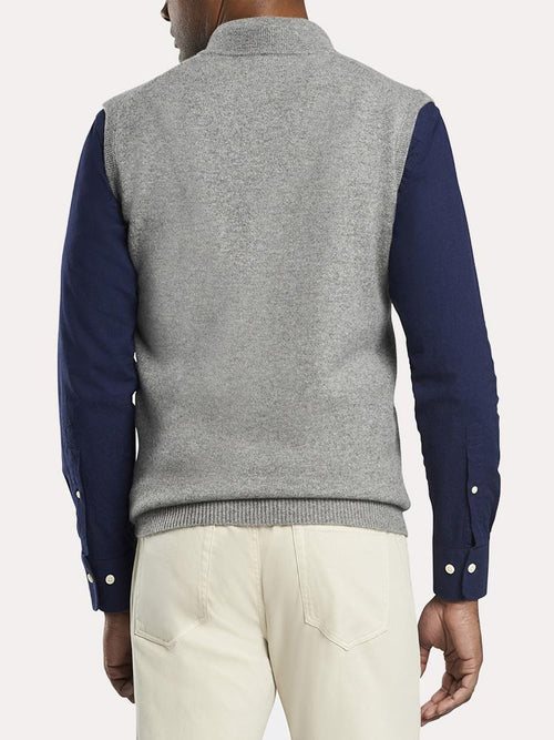 Peter Millar Crown Comfort Cashmere Full Zip Vest