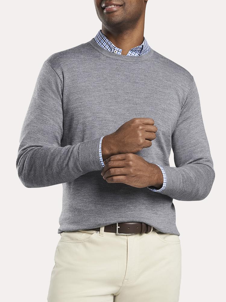 Peter Millar Crown Soft Crew Sweater - Saint Bernard