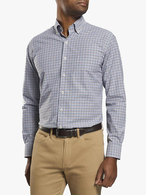 Peter Millar Crown Finish Stretch Anderson Micro Shirt