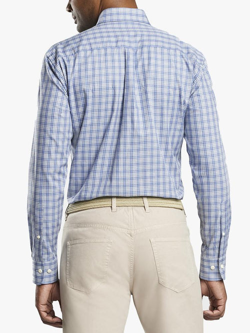 Peter Millar Thatcher Multi-Check Sport Shirt
