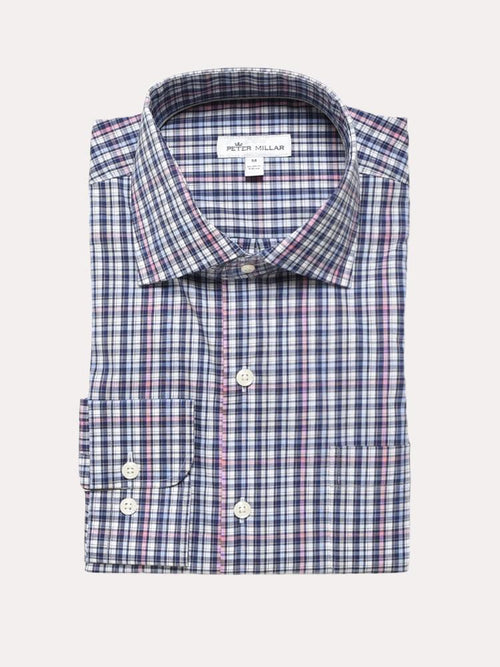 Peter Millar Men's Corown Comfort Lenox Plaid Shirt