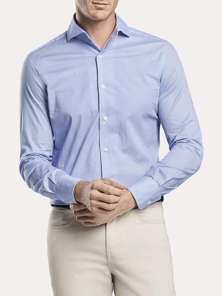 Peter Millar Chip Off the Old Block Sport Shirt - Saint Bernard