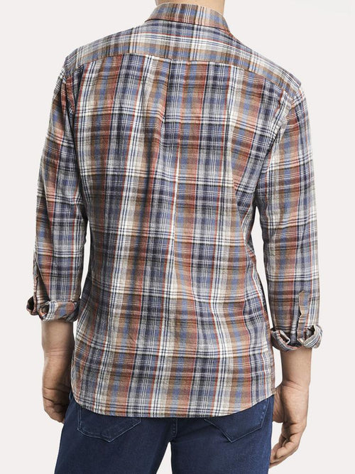 Peter Millar Mountainside Juno Dunes Multi-Plaid Sport Shirt