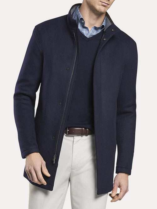 Peter Millar Crown City Flex Fleece City Coat